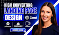 create landing page design using unbounce leadpages carrd instapages mobirise