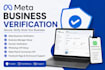 help with meta business manager verification