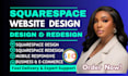 squarespace website redesign squarespace website design square website design