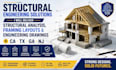 deliver structural analysis framing layouts and engineering drawings ca tx ga nj
