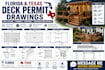 draw florida and texas deck permit plans