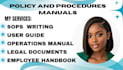 write professional HR policies and procedures for you