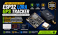 develop your esp32 lora gps tracker pcb schematic and firmware for iot
