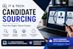 source and shortlist qualified IT and tech candidates