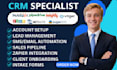 setup crm automation hubspot zoho pipedrive netsuite sugarcrm insightly vtiger