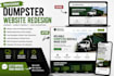 redesign your dumpster rental website