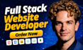 do PHP laravel full stack web development and front end design saas developer