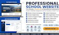 build a professional school website for your academy