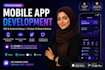 do ai mobile app development android and IOS via flutter and react native