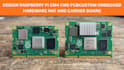 design raspberry pi cm4 cm5 pcb,custom embedded hardware,hat and carrier board