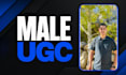 create authentic male ugc video ads