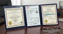 design a professional ged certificate or transcript, ielts certificate