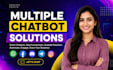 develop ai chatbots for website whatsapp facebook discord and telegram