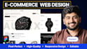 design a modern ecommerce website UI UX in figma