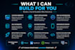 development of web pages and mobile apps
