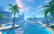 design roblox map, city map, model roblox level design, roblox game environment