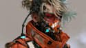 design anime character , cyberpunk character