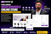 create woocommerce online store with product setup and payment