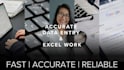 do accurate data entry, copy paste, and web research