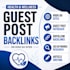 provide health and wellness guest post backlinks