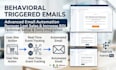 set up behavioral triggered emails and data tracking for ecommerce