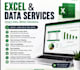 create excel dashboards, mis reports and data analysis