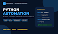create a custom python automation script