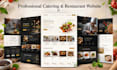 create professional personal chef, catering, and restaurant website