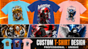 create custom tshirt design