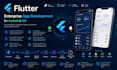 do enterprise flutter development, flutter flow app, mvp, web, backend developer