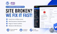 fix any wordpress, woocommerce error or broken plugin fast