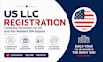 do llc registration formation company registration for US and non resident ein