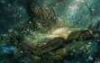 create a magical fantasy book cover design
