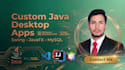 develop a custom java swing gui desktop application with mysql jdbc