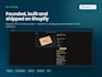 design and build a fast hand coded business website