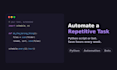 write a python script to automate any repetitive task