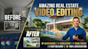 edit cinematic real estate reels and drone videos with motion graphics