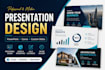 design professional canva presentations and slides