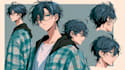 custom anime art character design for you