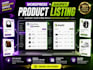 do shopify and wordpress woocommerce product listing with SEO