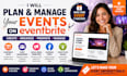 plan and manage your events on eventbrite