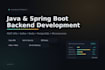 build a scalable backend api with java spring boot and kafka