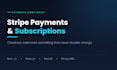 integrate stripe payments and subscriptions into your web app