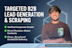 build automated web scrapers for lead generation