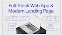 develop a custom full stack web app