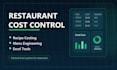 create restaurant food costing, menu engineering and excel tools