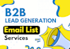 build a targeted b2b lead generation email list