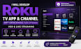 develop roku TV app, roku channel, ott streaming app with vod and live streaming