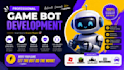 develop a custom game bot, game automation, and game scripting