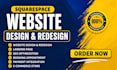 design squarespace landing page design squarespace website redesign
